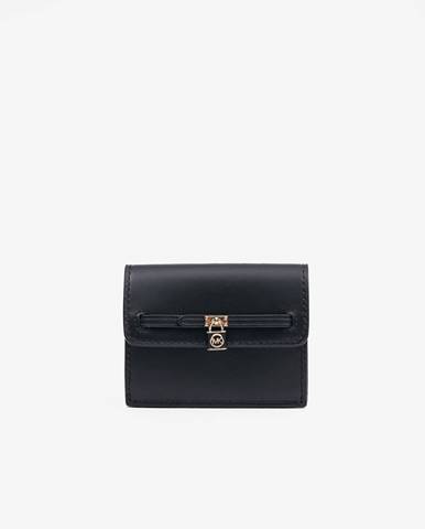 Čierna dámska kožená peňaženka