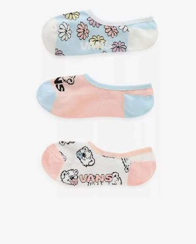 Ponožky pre ženy  - modrá, svetloružová