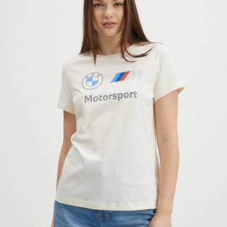 Krémové dámske tričko  BMW MMS