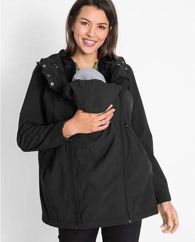 Materská softshellová bunda/bunda na nosenie, prestaviteľná šírka