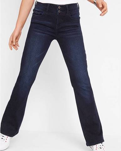 Strečové džínsy so shaping efektom BOOTCUT