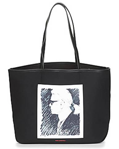 Veľká nákupná taška/Nákupná taška Karl Lagerfeld  KARL LEGEND CANVAS TOTE
