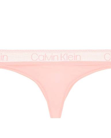 CALVIN KLEIN - jersey stretch ružové brazilky-XS