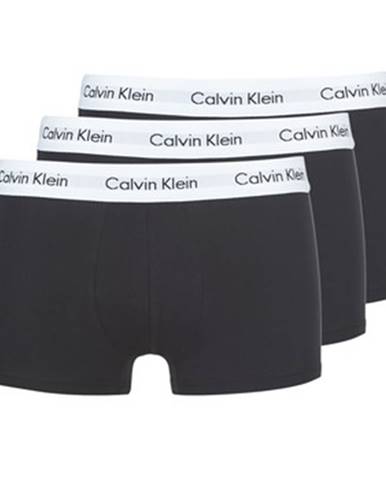 Boxerky Calvin Klein Jeans  COTTON STRECH LOW RISE TRUNK X 3